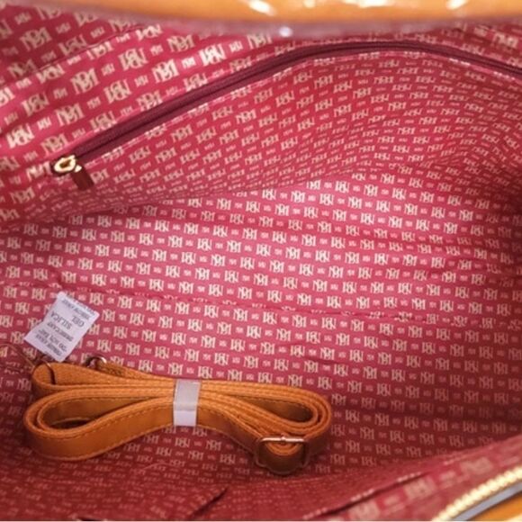 Badgley Mischa Tote Weekender Rustic vegan leather crossbody travel bag luggage - Picture 13 of 14